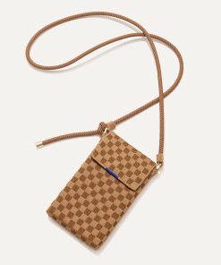 The Phone Crossbody - Hazelnut